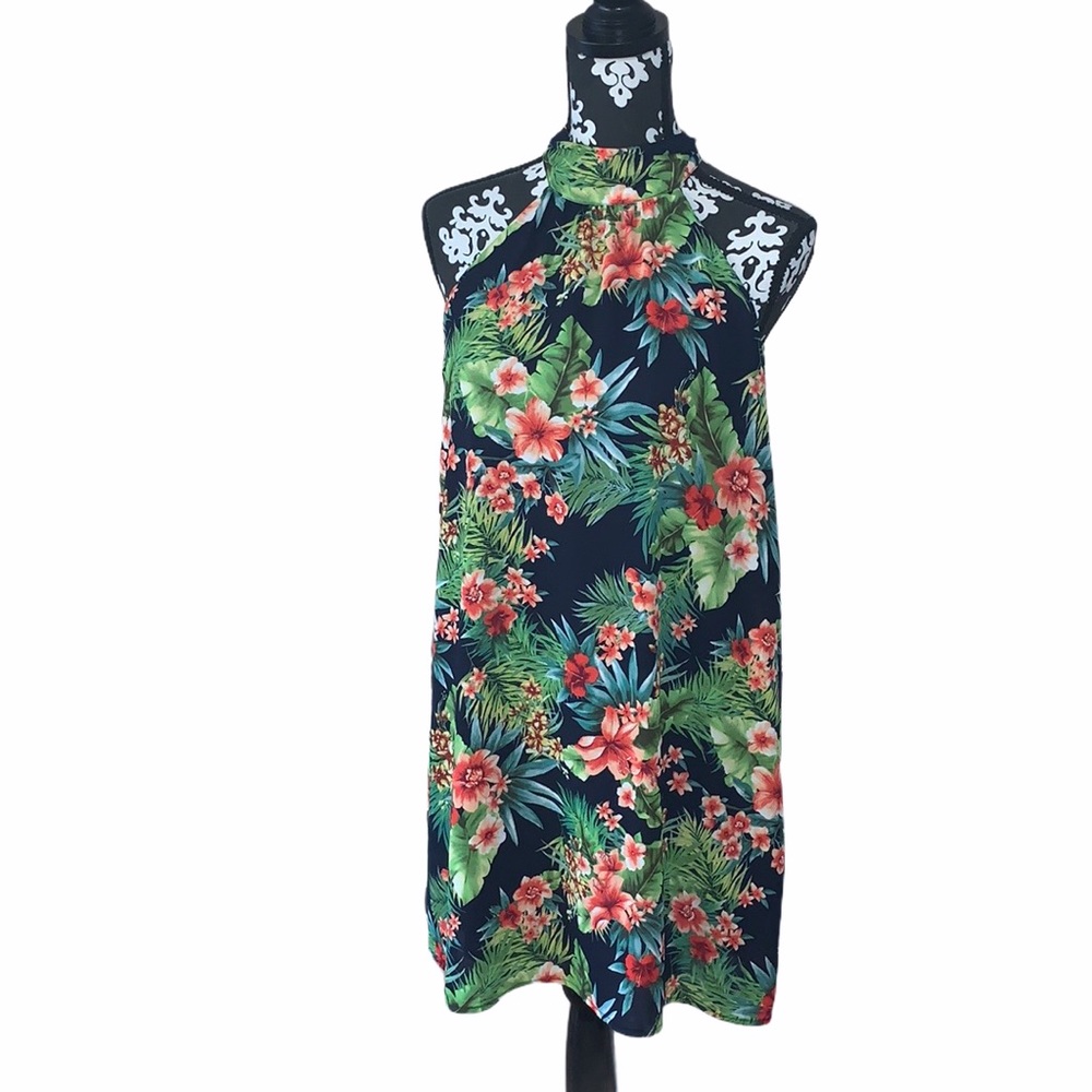 New Navy floral dress